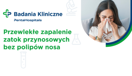 zapalenie zatok przynosowych bez polipów-badanie kliniczne w bazie PTCA